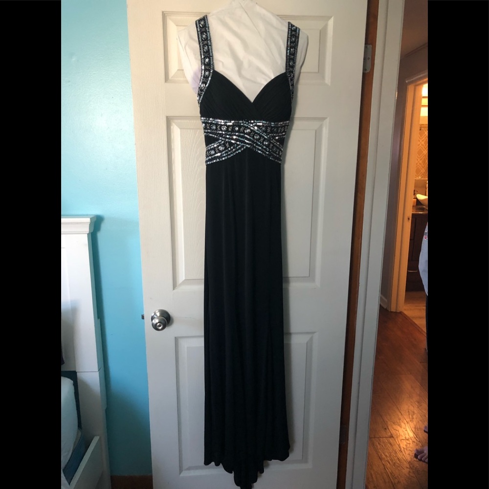 Black sequin Prom/homecoming/formal gown